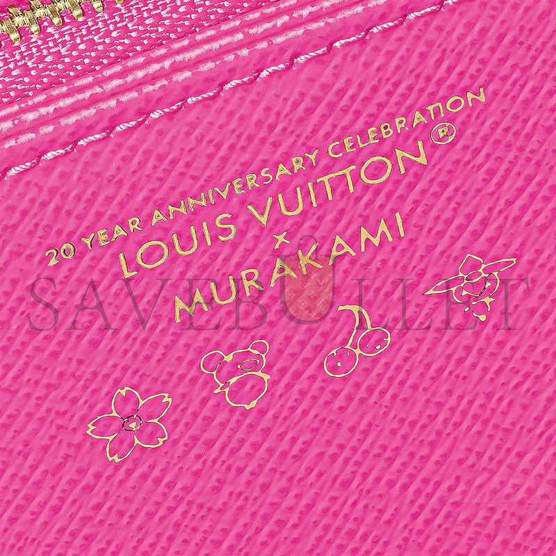 LOUIS VUITTON MASTER MURAKAMI LV X TM ZIPPY WALLET M13922 (19.5*10.5*2.5cm)